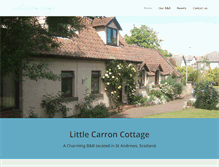 Tablet Screenshot of littlecarroncottage.co.uk